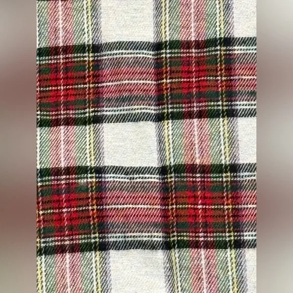 NWT COUNTRY STORE Night Shirt 1X Flannel Plaid Nightgown Pajama Top Cozy Cabin🪵 - Picture 7 of 13